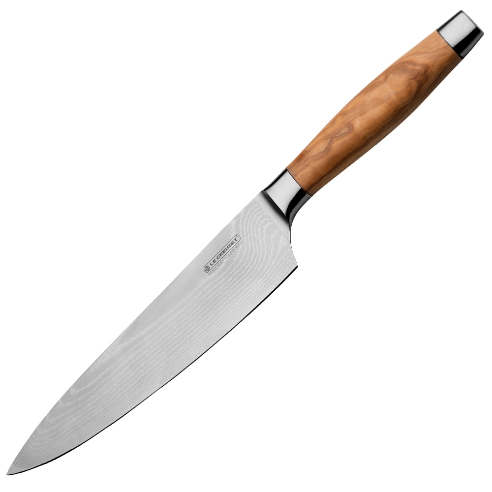 Le Creuset - Chef's Knife Olive Wood Handle Le Creuset - Chef's Knife Olive Wood Handle