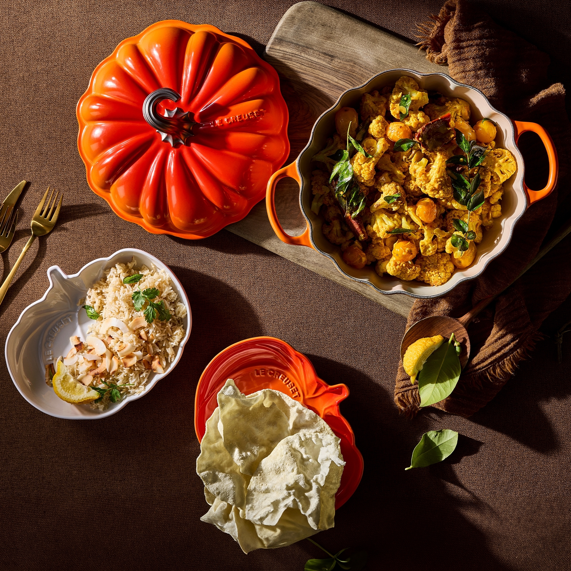 Le Creuset - Gourmet-Profitopf Kürbis 28 cm - 2,5 L - Ofenrot Le Creuset - Gourmet-Profitopf Kürbis 28 cm - 2,5 L - Ofenrot