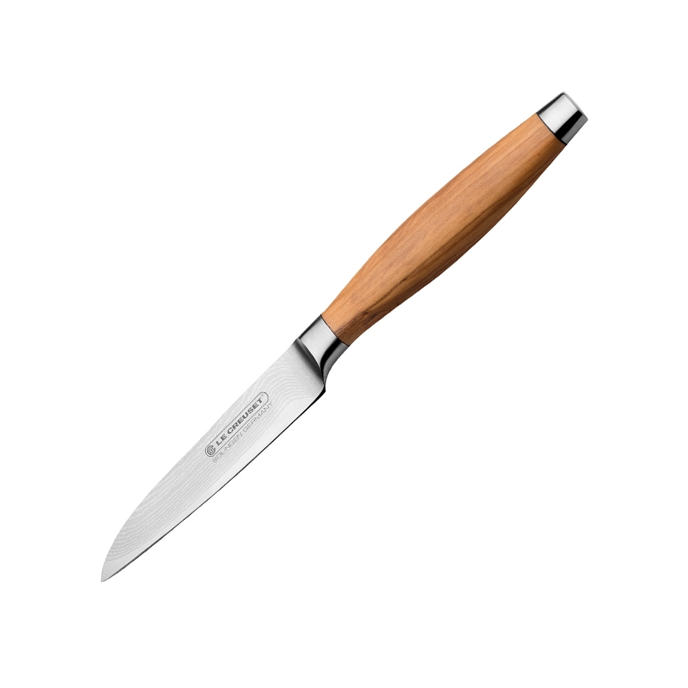 Le Creuset - Vegetable Knife Olive Wood Handle Le Creuset - Vegetable Knife Olive Wood Handle