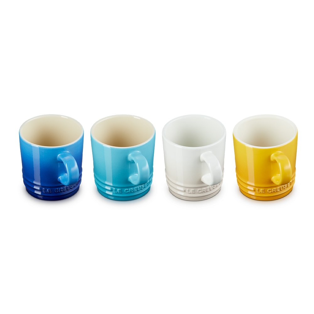 Le Creuset - Set of 4 Mug 200 ml - Rivera Collection