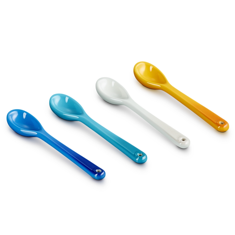 Le Creuset - Set of 4 Set of 4 Spoons - Rivera Collection