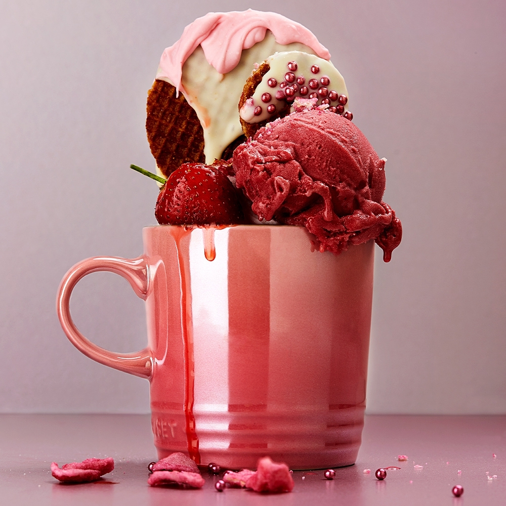 Le Creuset - Becher 350 ml - 4er Set Metallics Rosé Le Creuset - Becher 350 ml - 4er Set Metallics Rosé