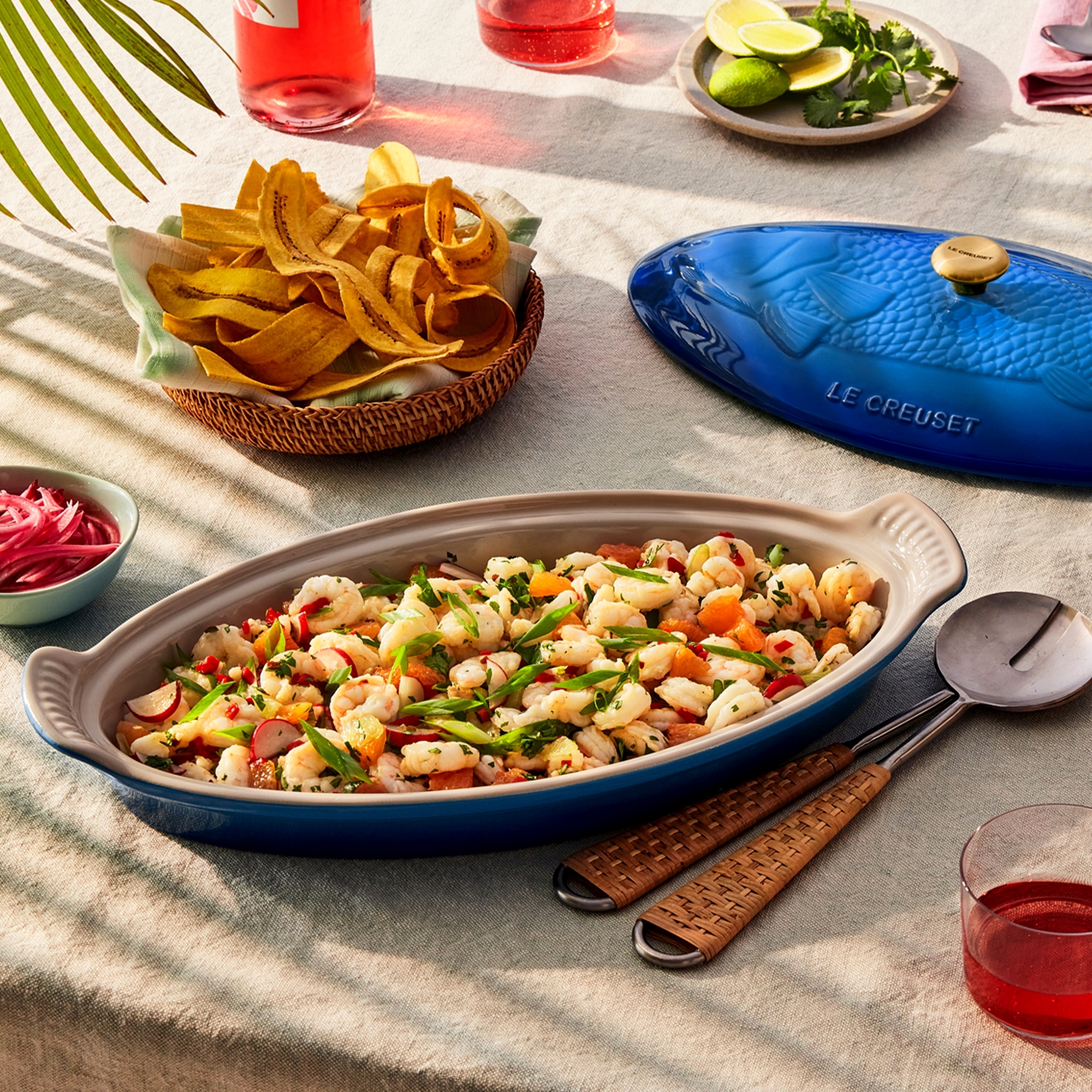 Le Creuset - Fischbackform Tradition mit Deckel 1,6 L Le Creuset - Fischbackform Tradition mit Deckel 1,6 L