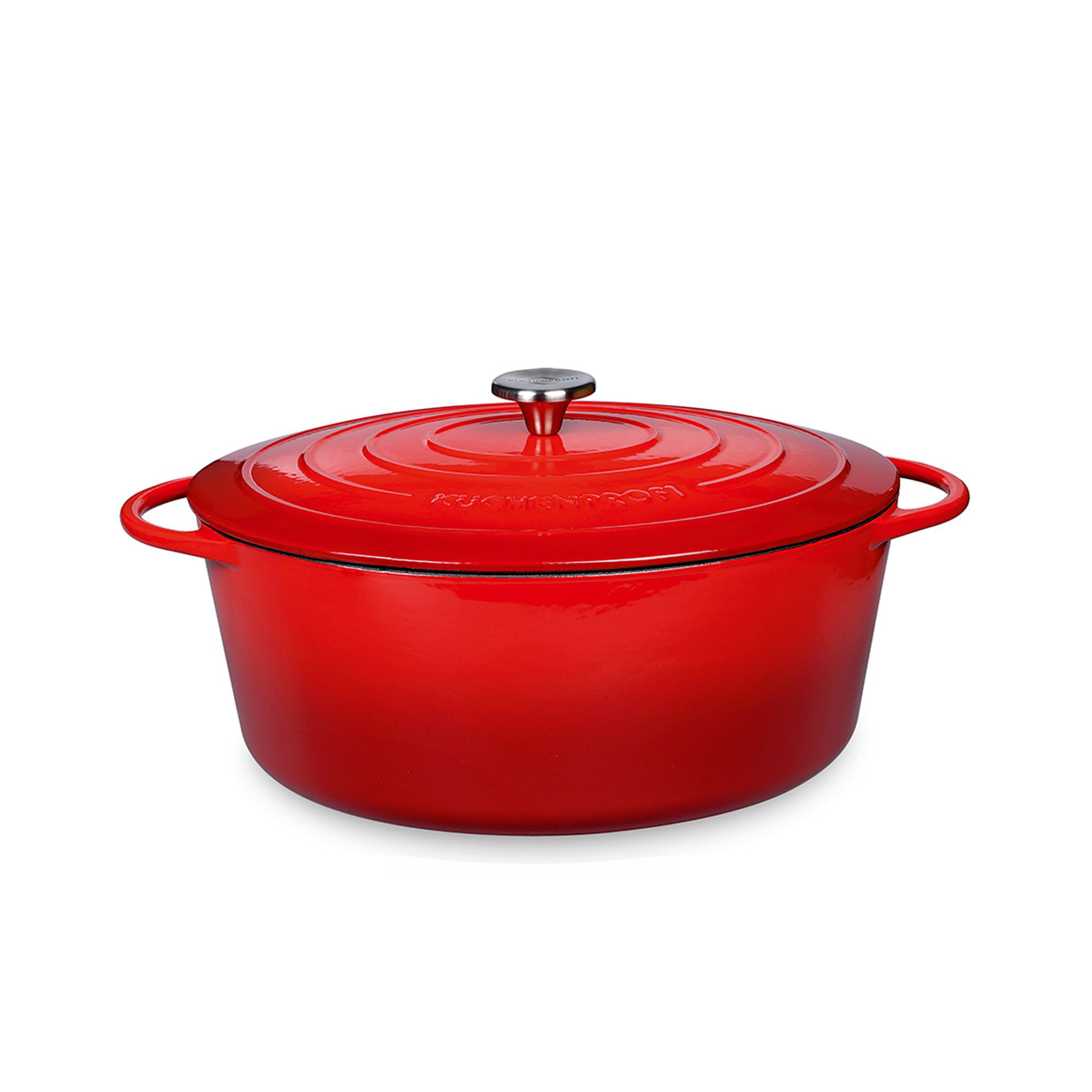 Küchenprofi - PROVENCE - ovaler Bratentopf - red - 40 cm