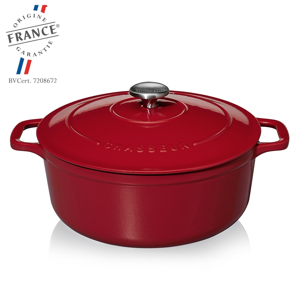 Chasseur - Round Casserole - Red