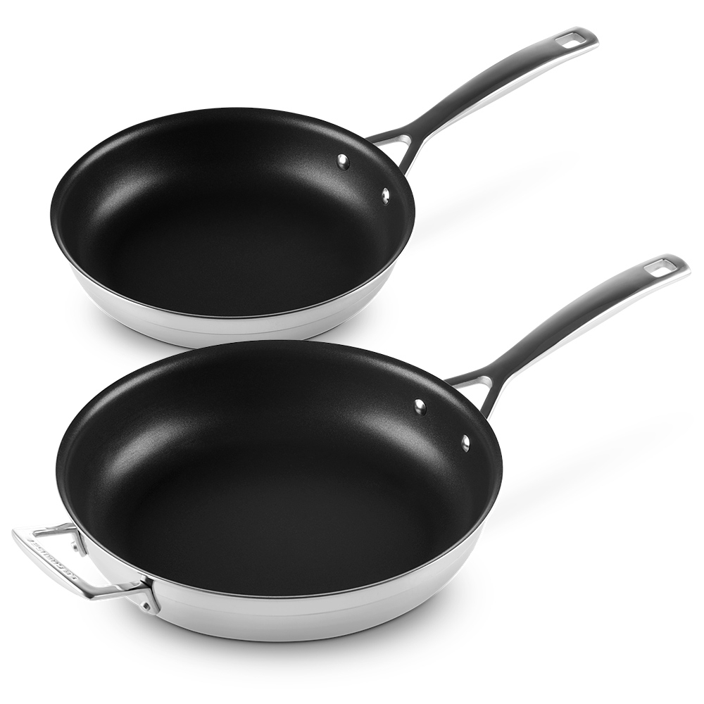 Le Creuset - 3-ply Frying Pan Set 24/28 cm, Non-Stick