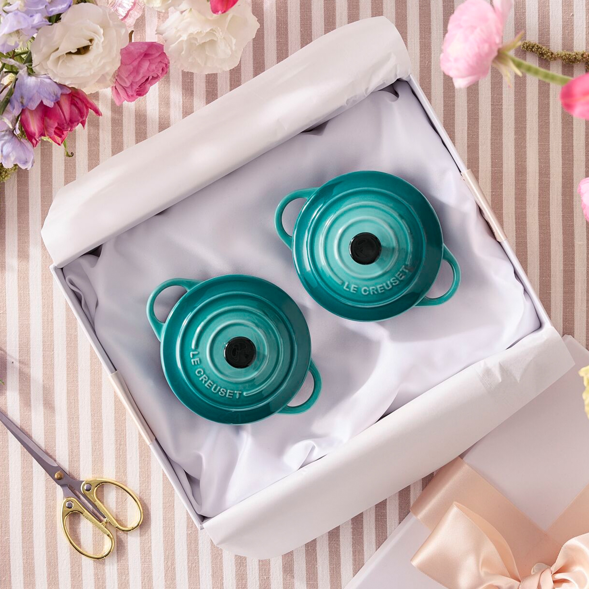 Le Creuset - Mini Cocotte 250 ml - Bleu Riviera