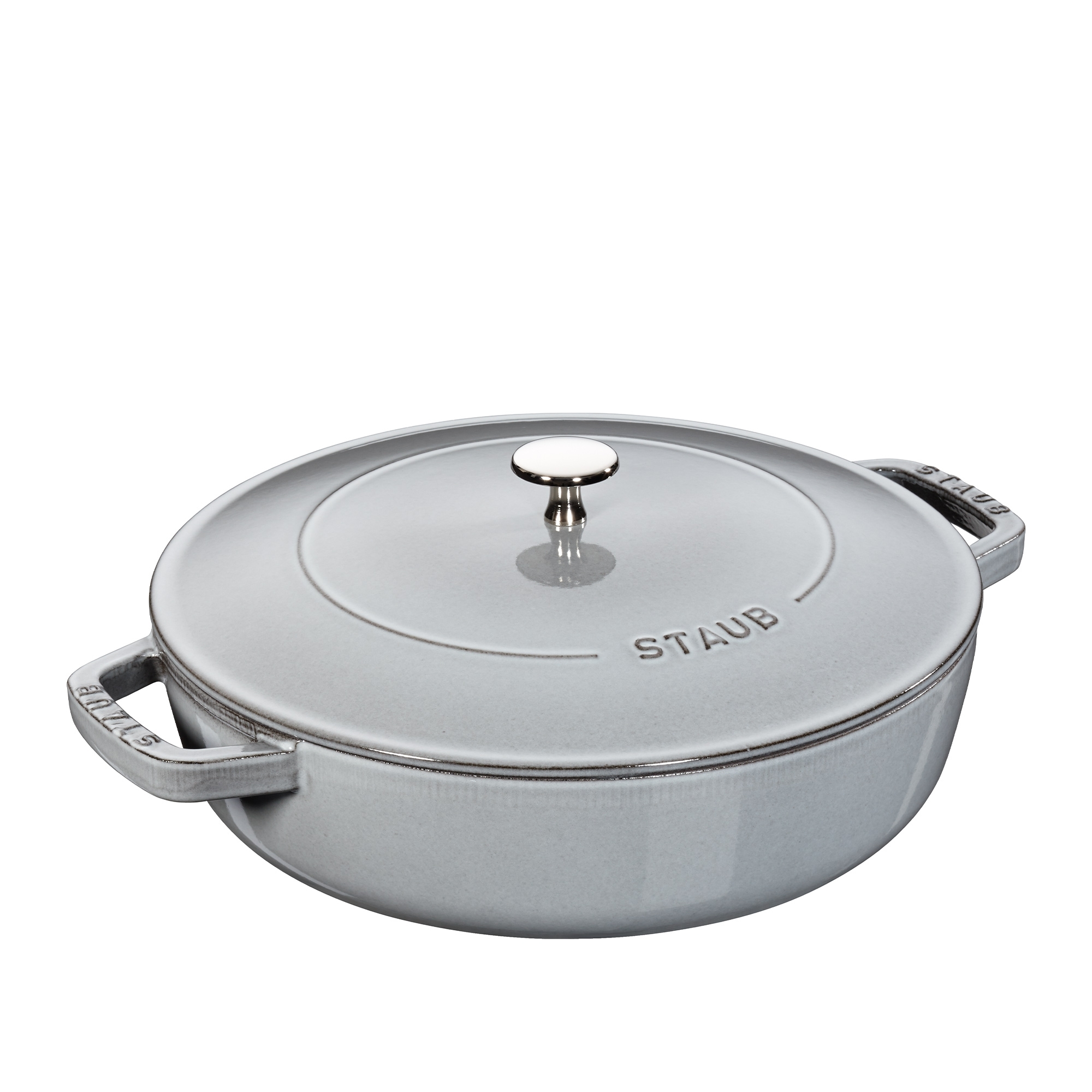 Staub Auflaufform Mini Cocotte 10cm rund Basilikum-grün, Gusseisen Staub Auflaufform Mini Cocotte 10cm rund Basilikum-grün, Gusseisen