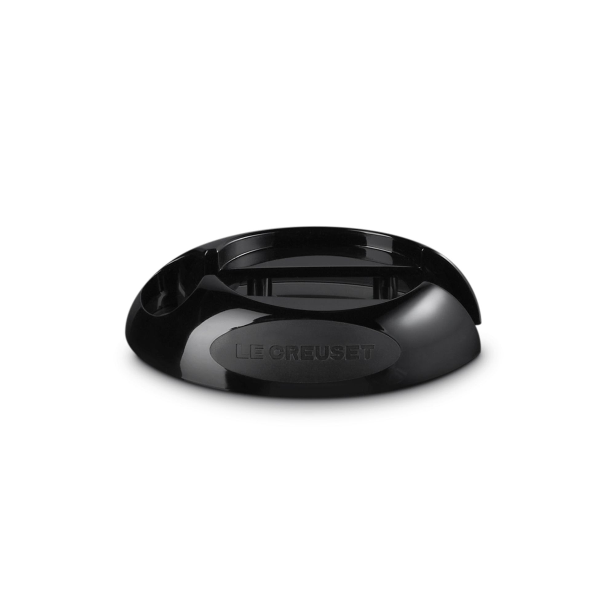 Black Le Creuset wine foil cutter