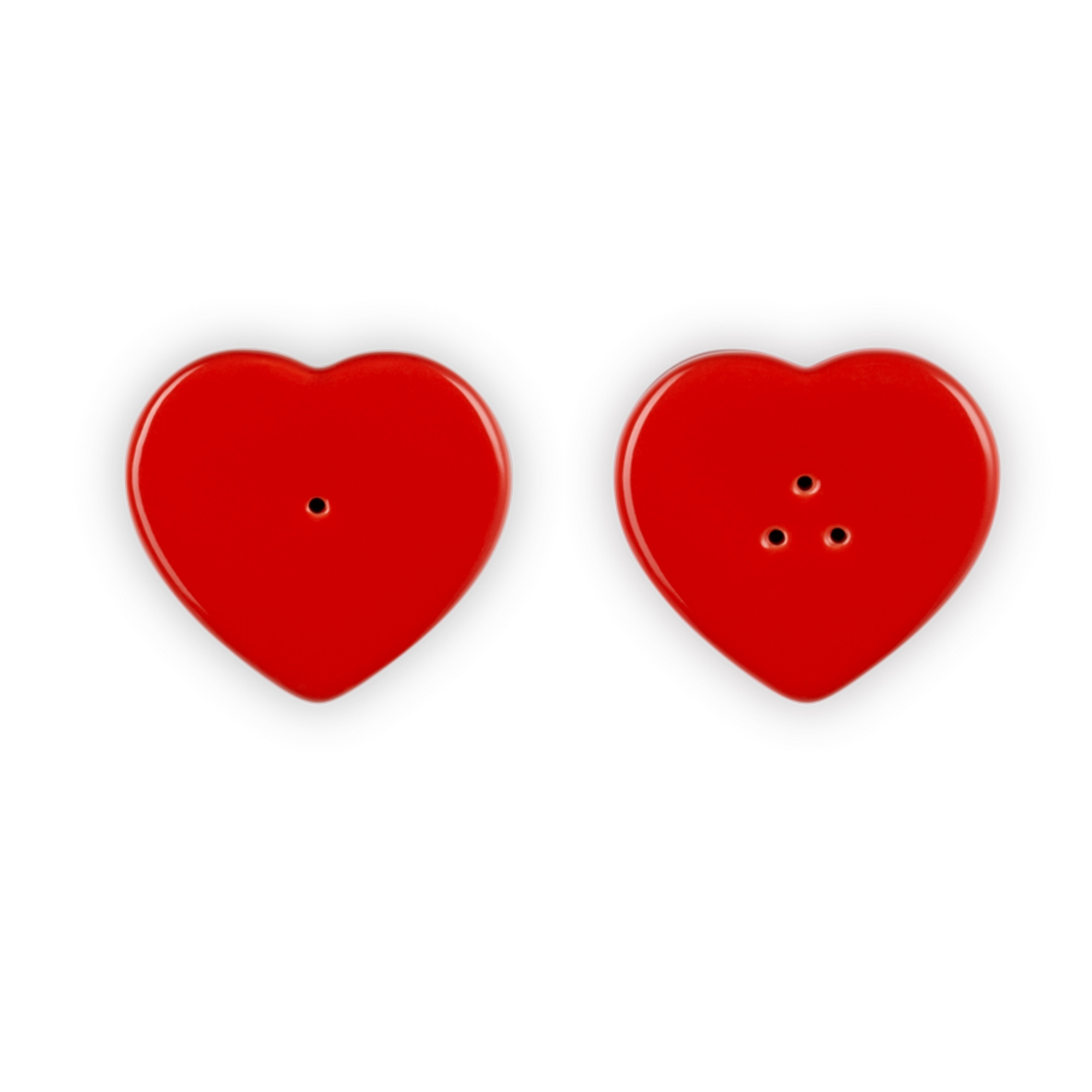 Le Creuset - Heart salt and pepper shaker Set of 2 - 130 ml Le Creuset - Heart salt and pepper shaker Set of 2 - 130 ml