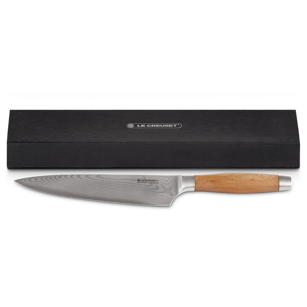 Le Creuset - Chef's Knife 15 cm Olive Wood Handle Le Creuset - Chef's Knife 15 cm Olive Wood Handle