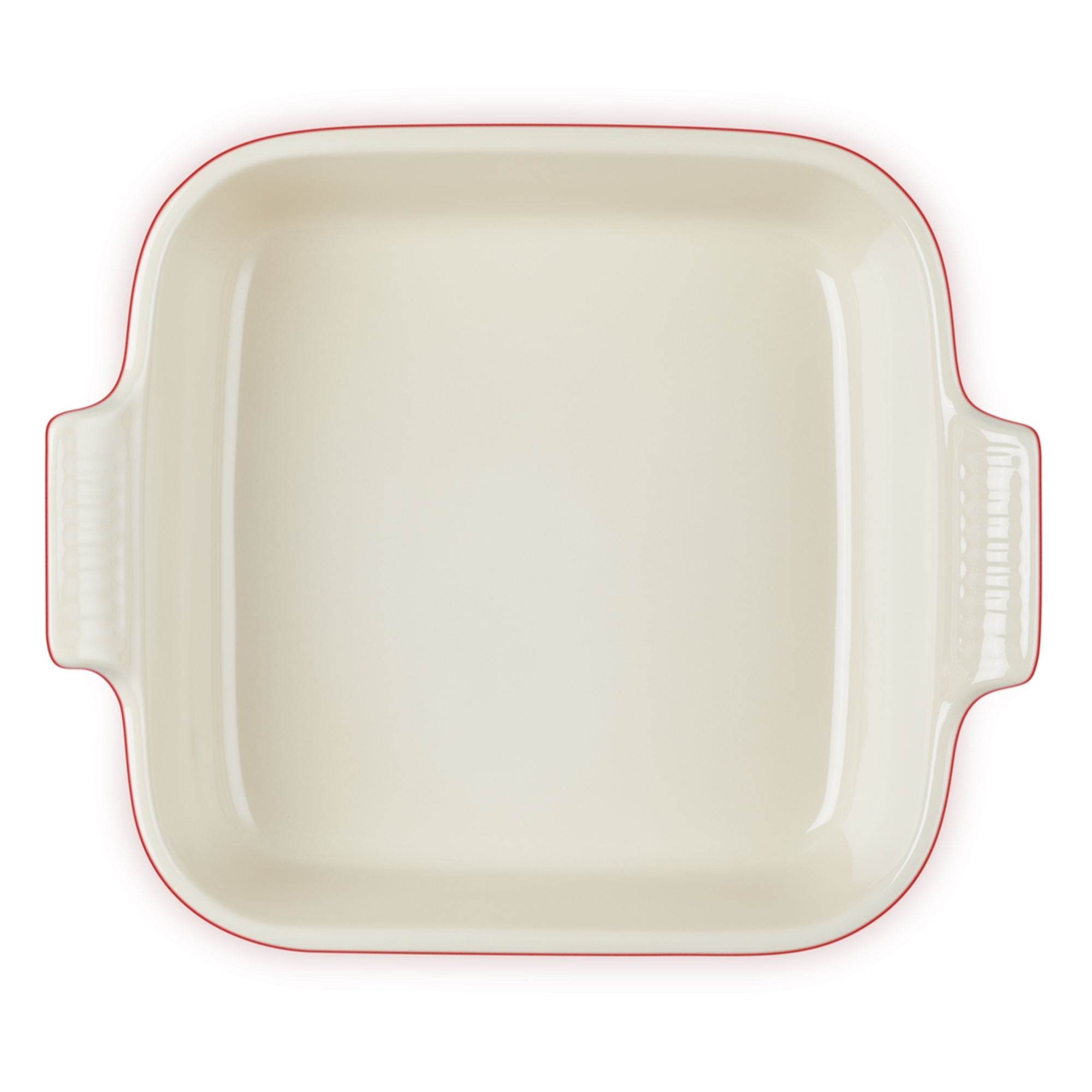 Le Creuset quadratische Auflaufform 23 cm Ofenrot