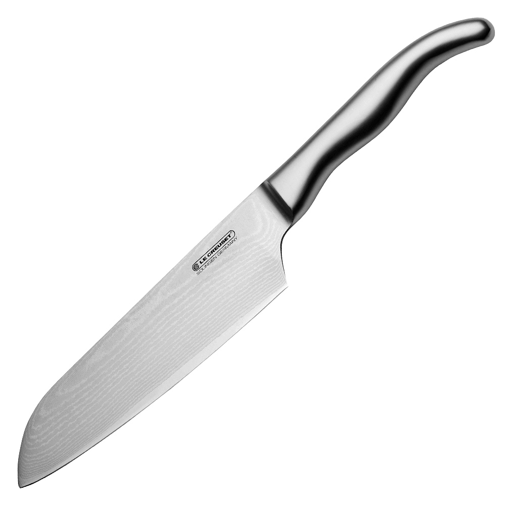 Le Creuset - Santoku Knife 18 cm Stainless Steel Handle Le Creuset - Santoku Knife 18 cm Stainless Steel Handle
