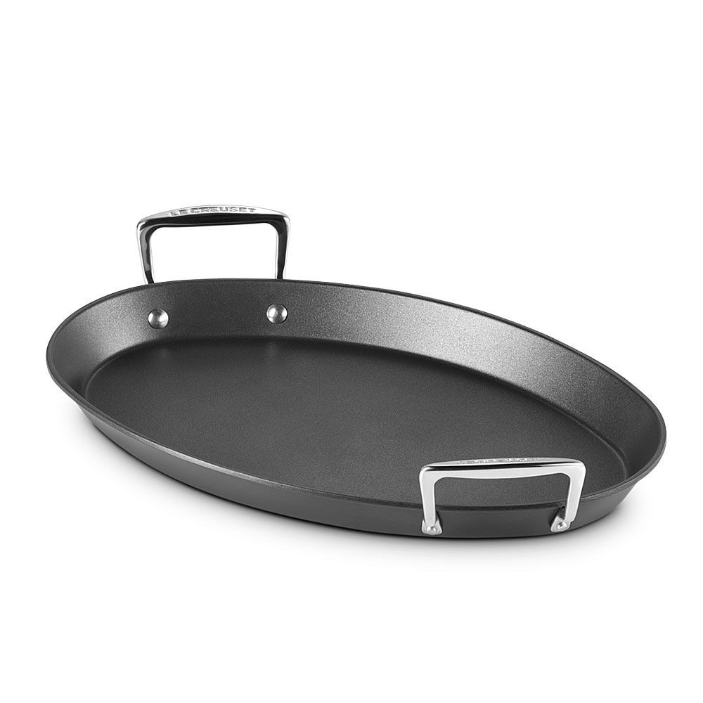 Le Creuset Aluminium Ovale Pfanne 40 X 25 Cm Antihaft