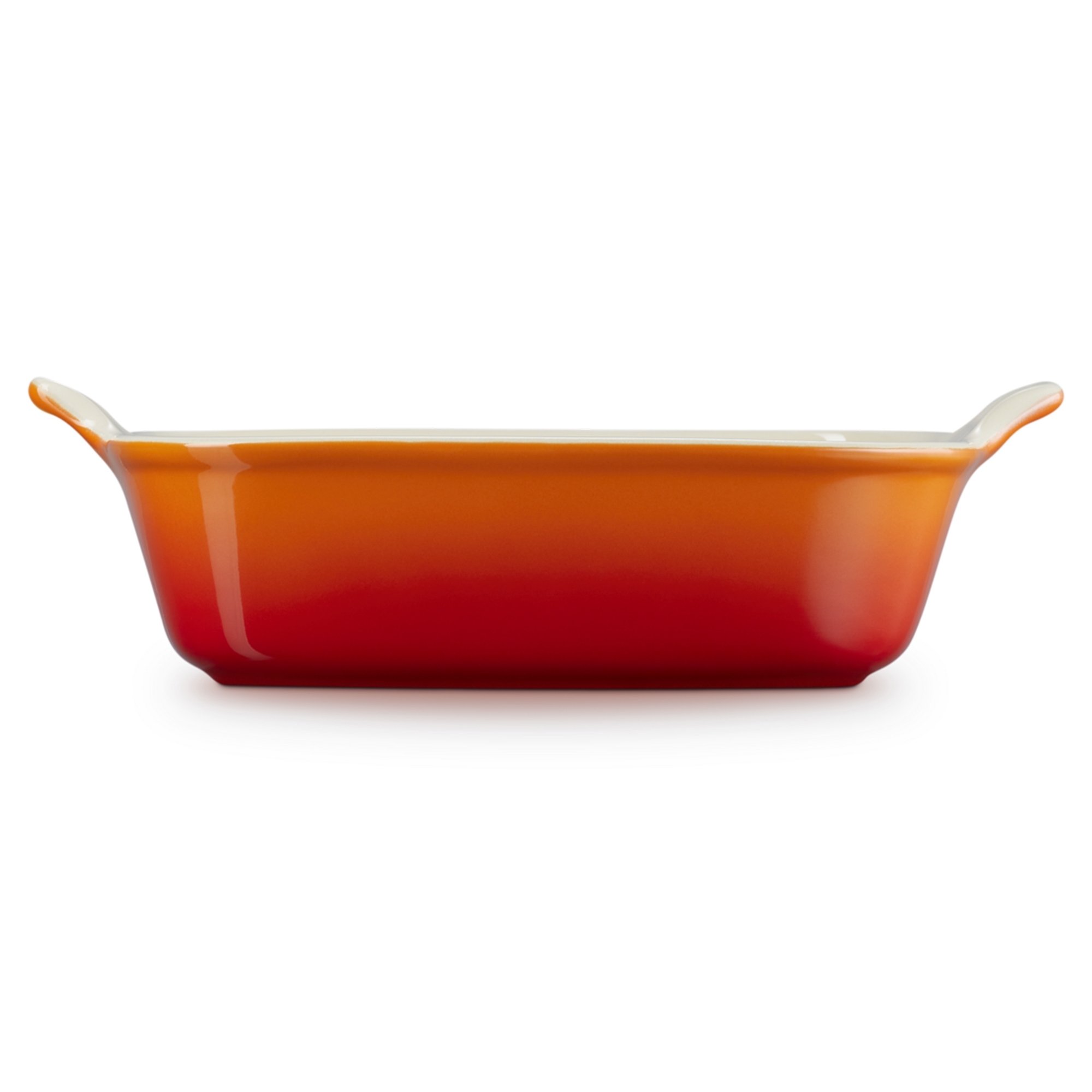 Le Creuset Auflaufform Tradition quadratisch 23 cm Ofenrot
