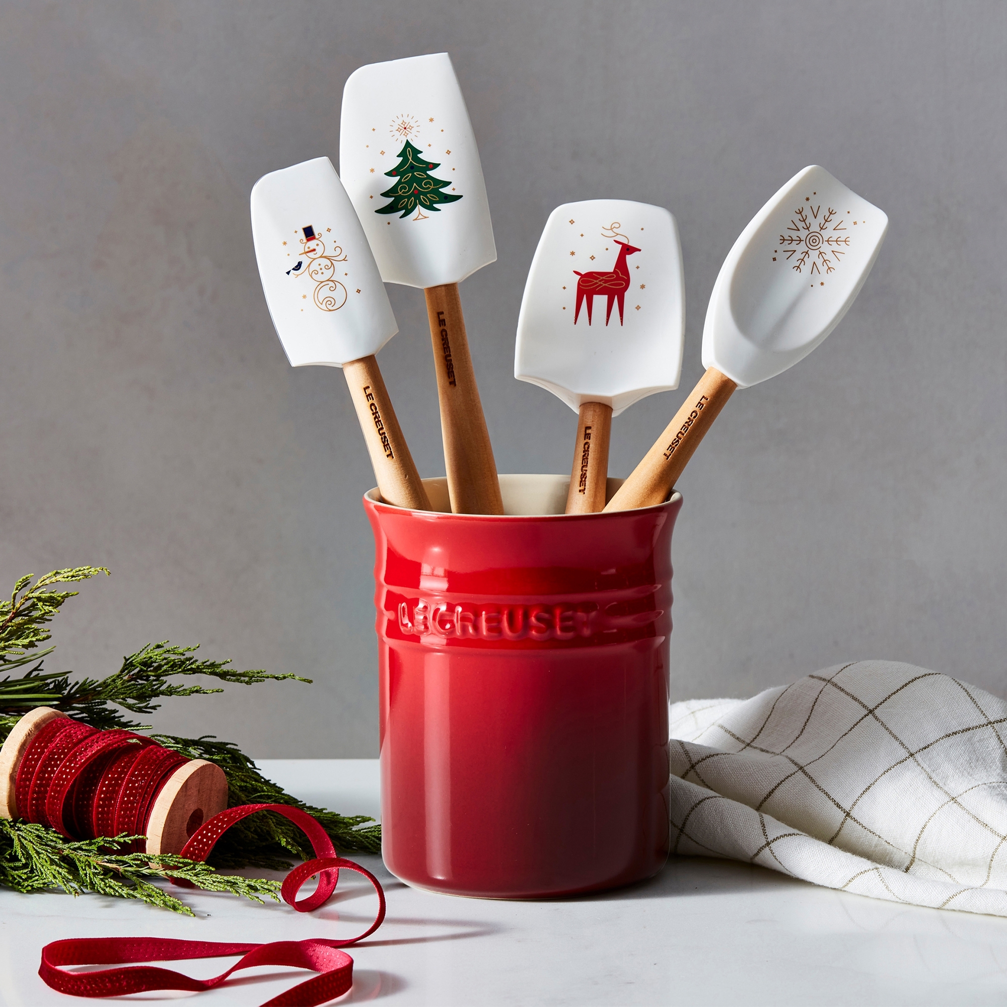 Le Creuset - Cooking ladle set 5pcs Craft - Christmas Le Creuset - Cooking ladle set 5pcs Craft - Christmas
